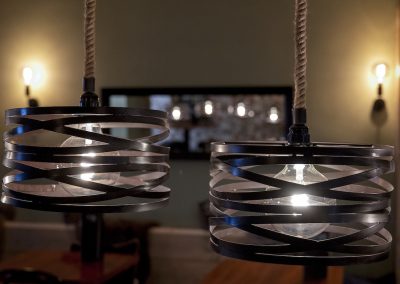 Lampen van restaurant 1723 Voorburg